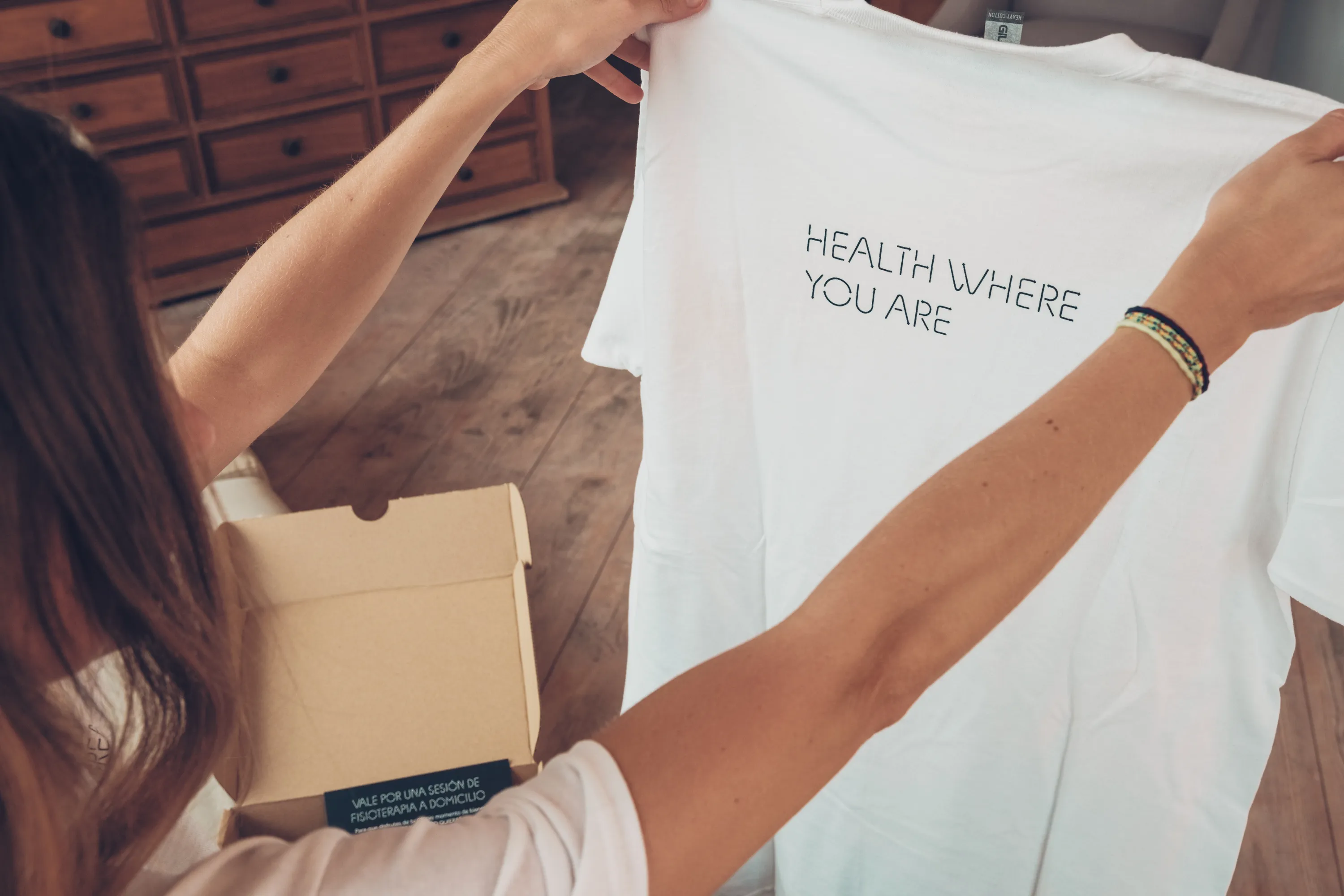 Camiseta Health Where you are